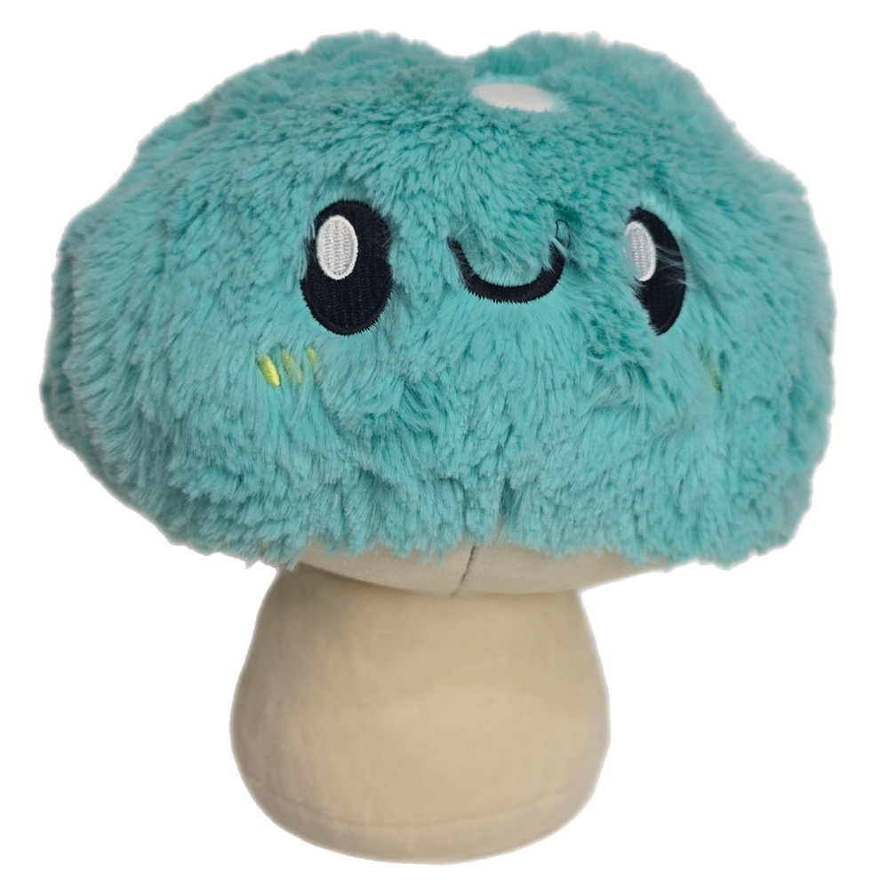 ​Squishable Blue Mushroom Fungi Collection Cottagecore Shaggy Kawaii Plush‎ Toy